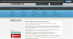 Desktop Screenshot of gasherd.de
