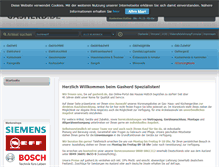 Tablet Screenshot of gasherd.de